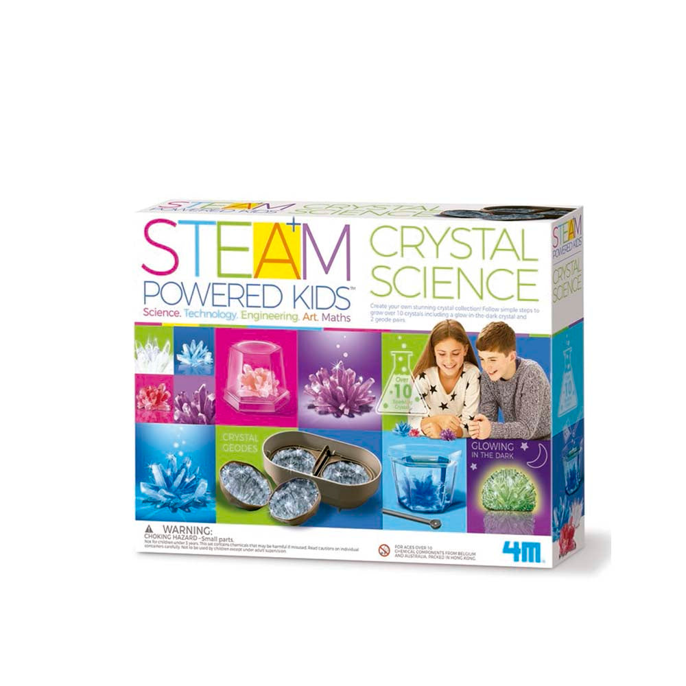 Super Steam Ciencia de Cristales