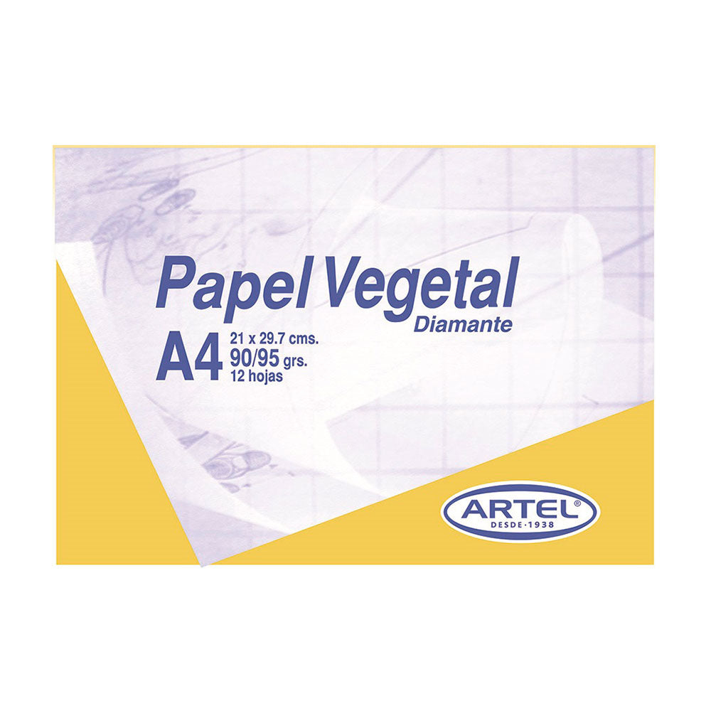 Sobre papel vegetal a4 90-95 g. artel