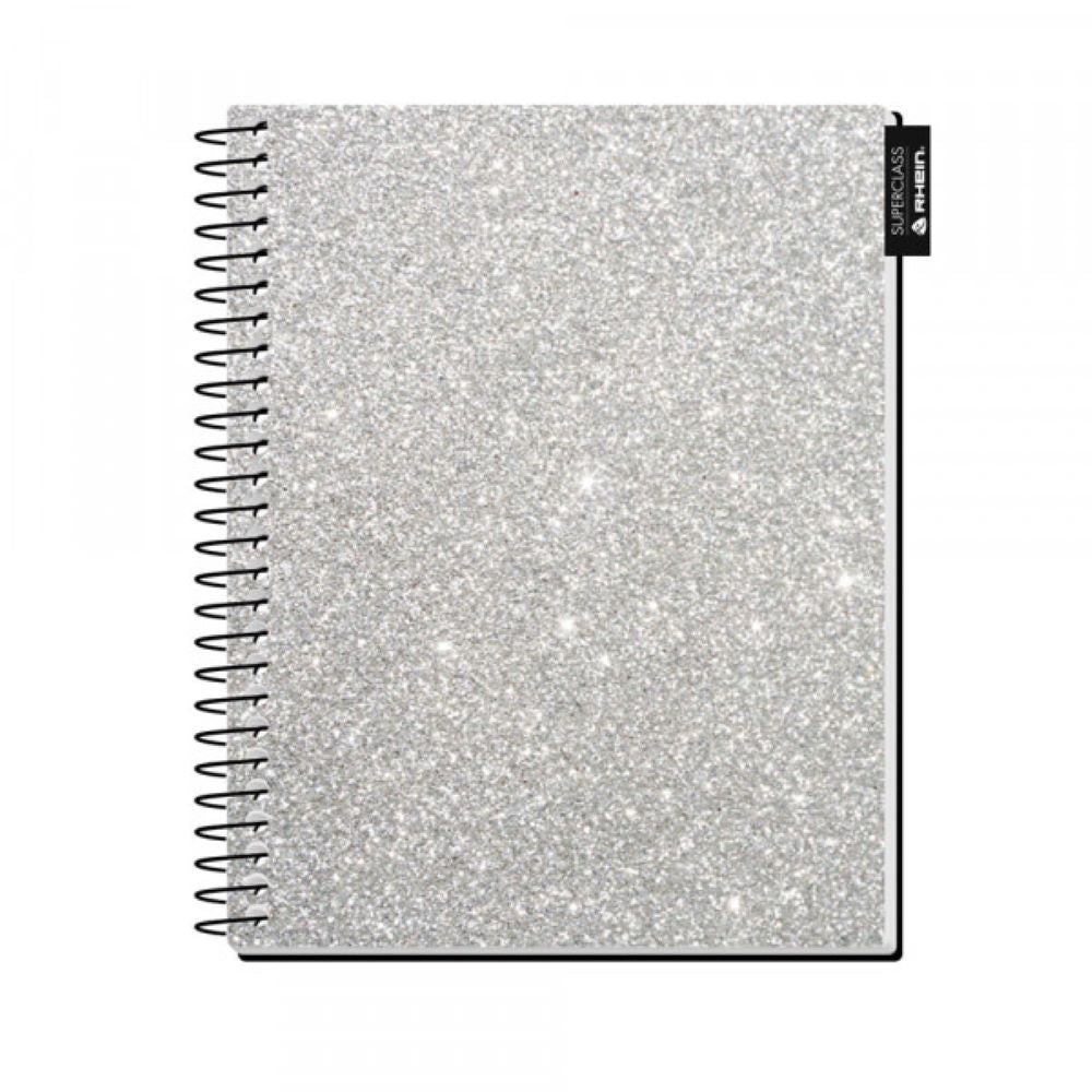 Cuaderno glitter carta 150 hojas