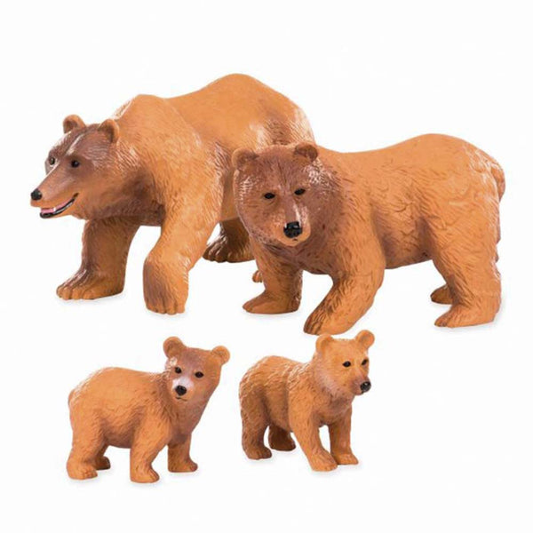 Familia de osos marrón de Terra