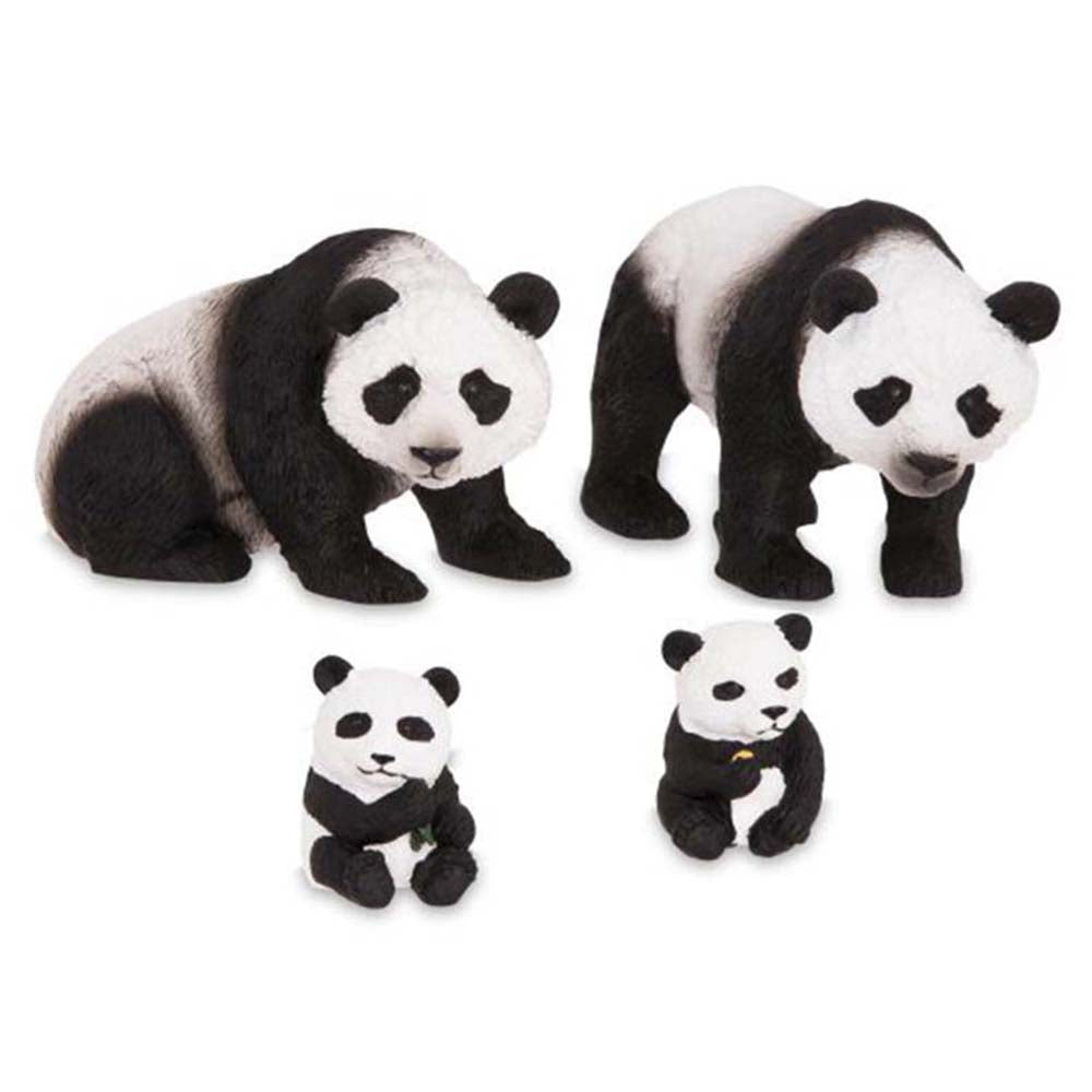 Familia de osos panda de Terra