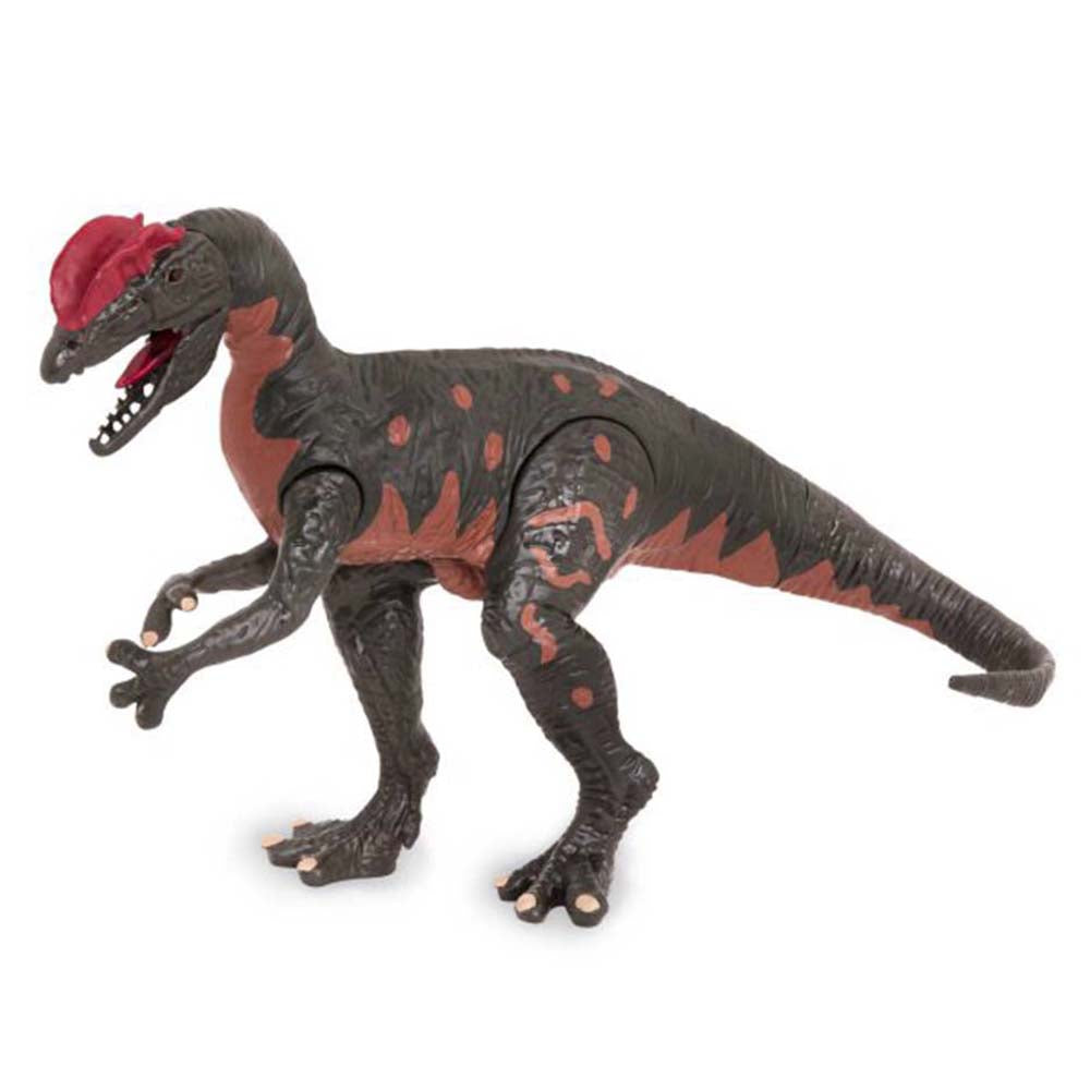 Dilophosaurus electrónico. Dinosaurio de Terra