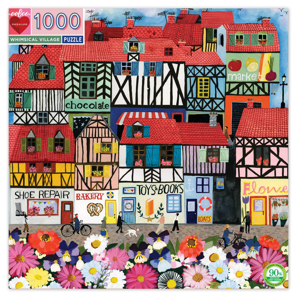 Puzzle 1000 piezas Villa Encanto