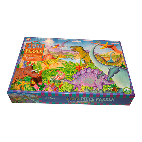 Puzzle 100 piezas Dinosaurios